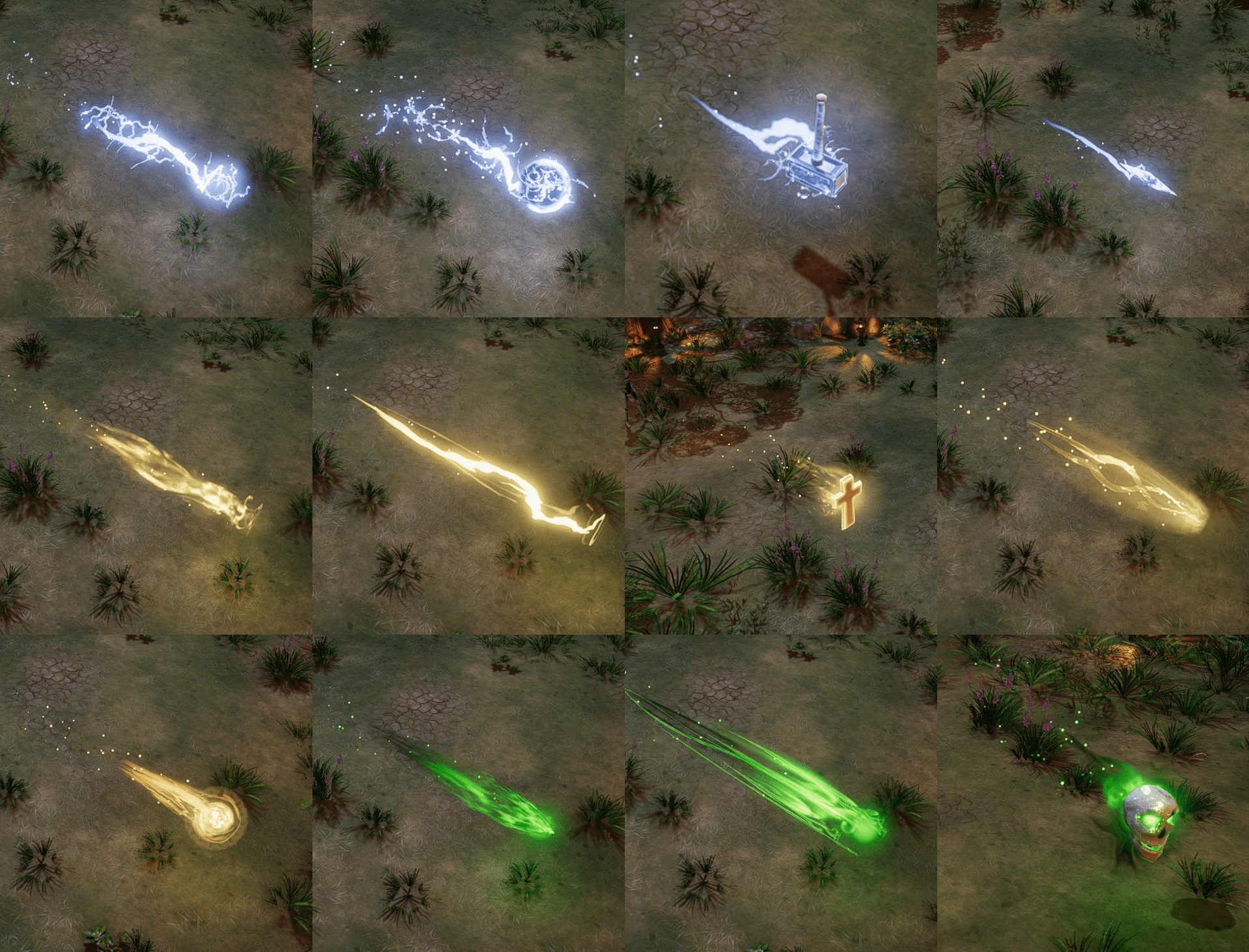 الوسائط 1 للقائمة Spells Pack 2 - Projectiles