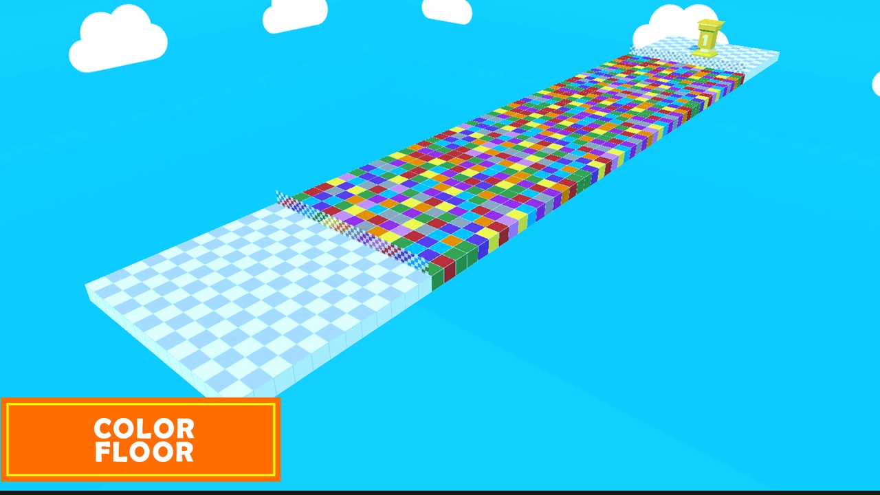 Media 1 for listing Toon Low poly obby lobby mobile environment - Game ready