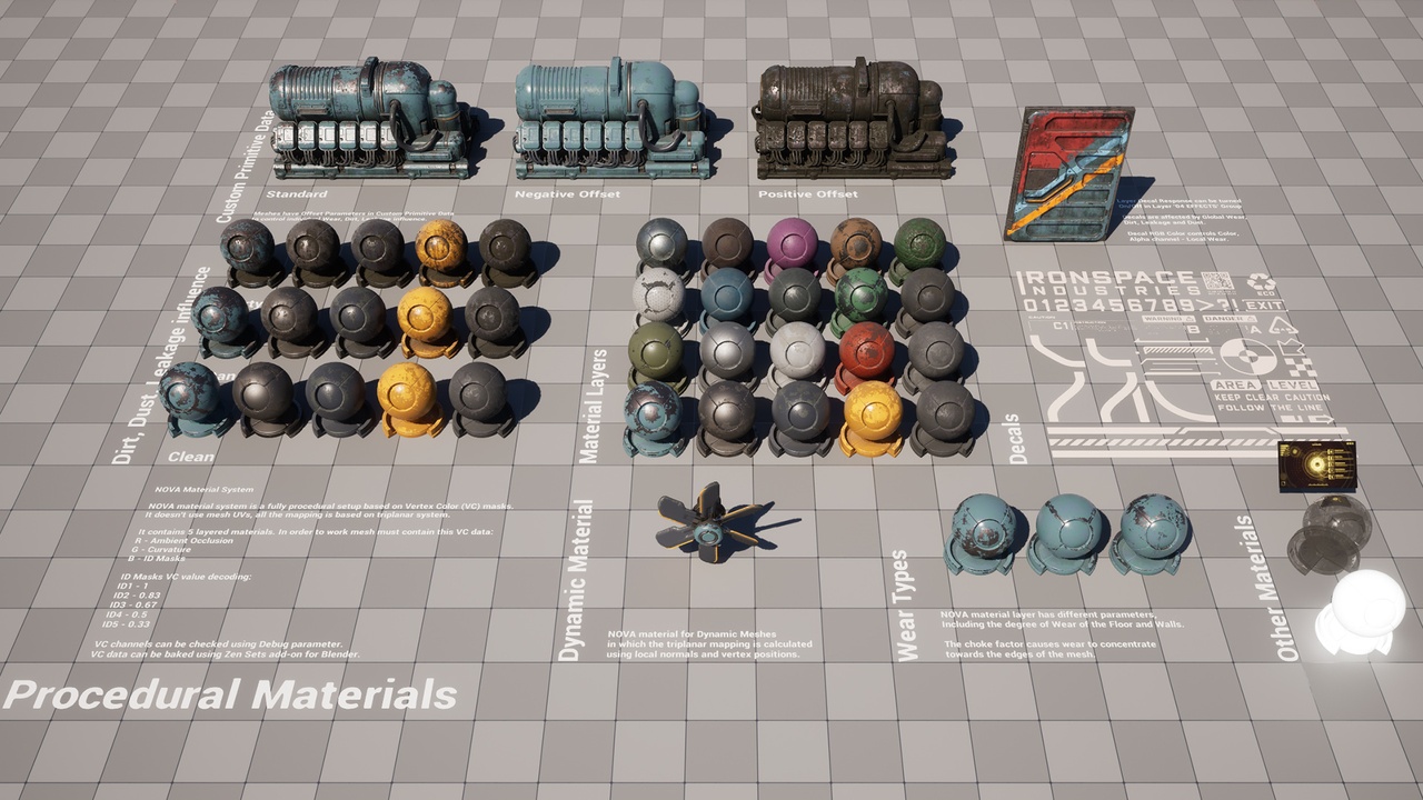 Media 1 for listing NOVA - Procedural Material System