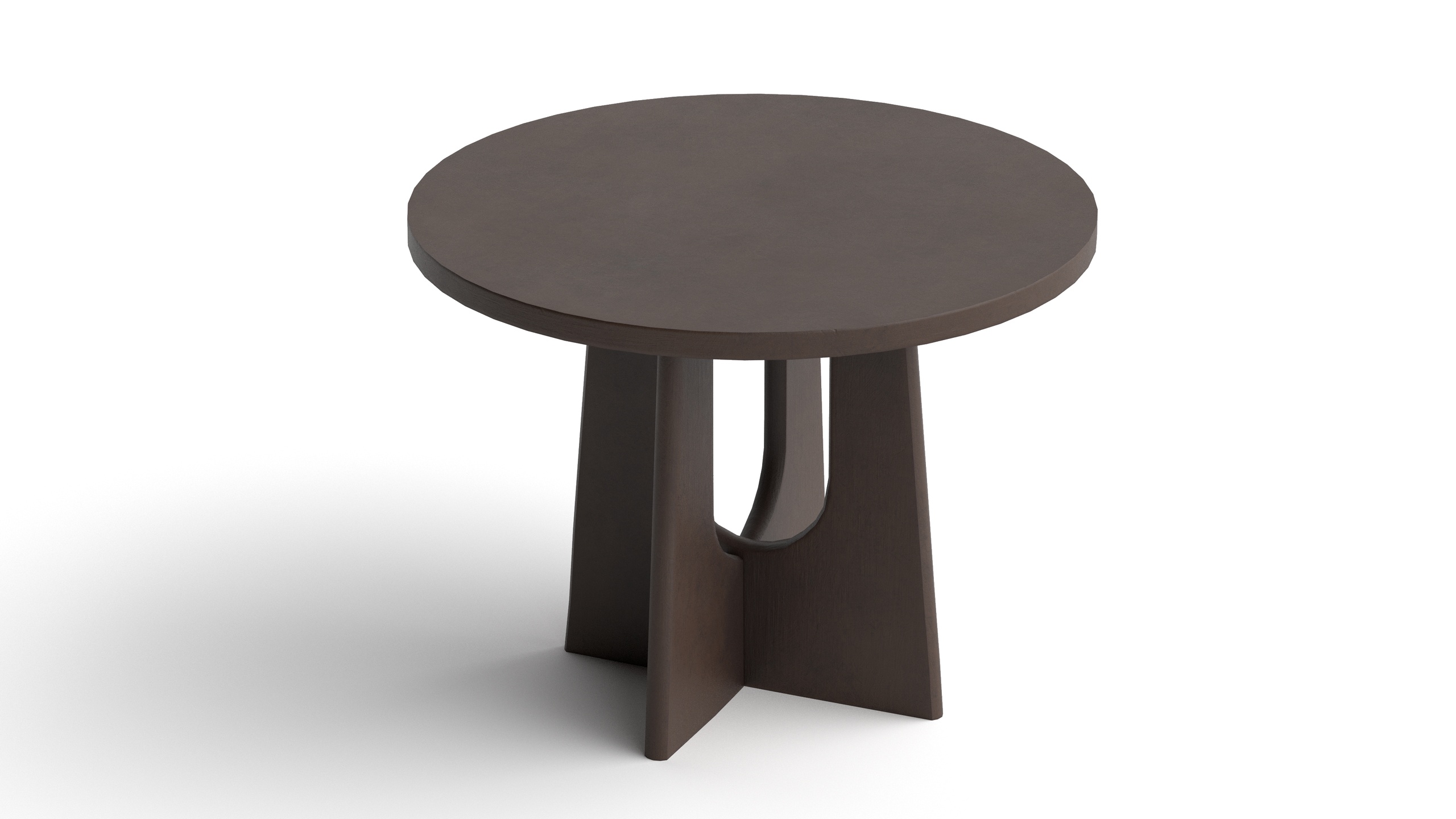 Media 1 for listing Wooden Round Table - Game Ready Low Poly