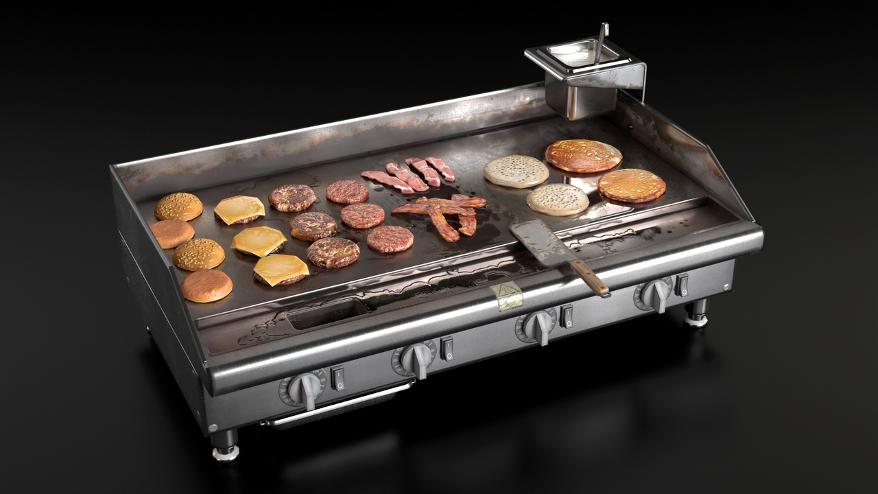 Media 1 for listing Commercial Kitchen Griddle 1A