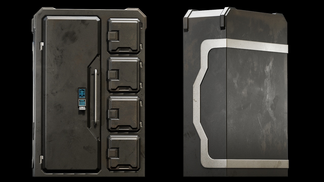 Media 1 for listing Modular Sci-Fi Locker V1