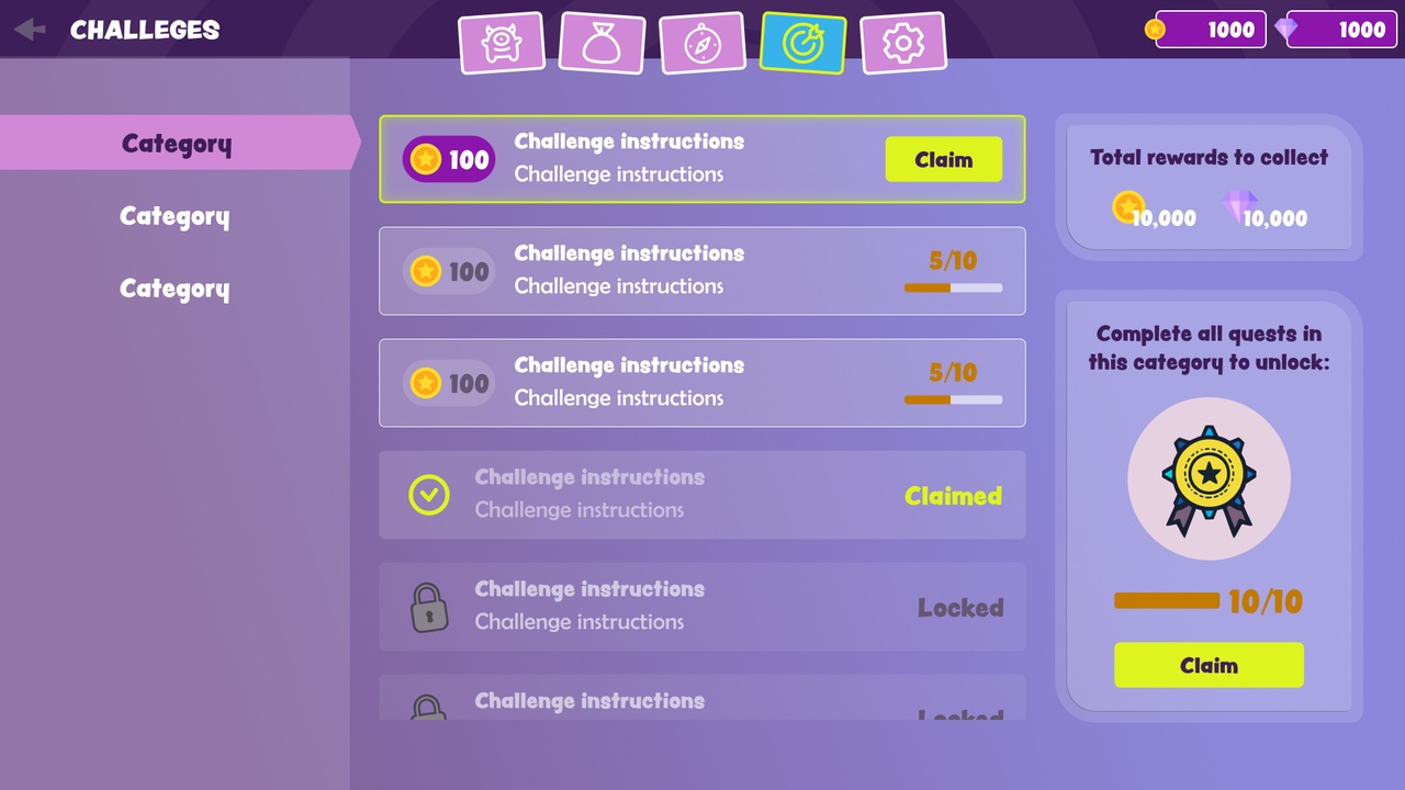 Media 1 for listing Game Menu - Quests