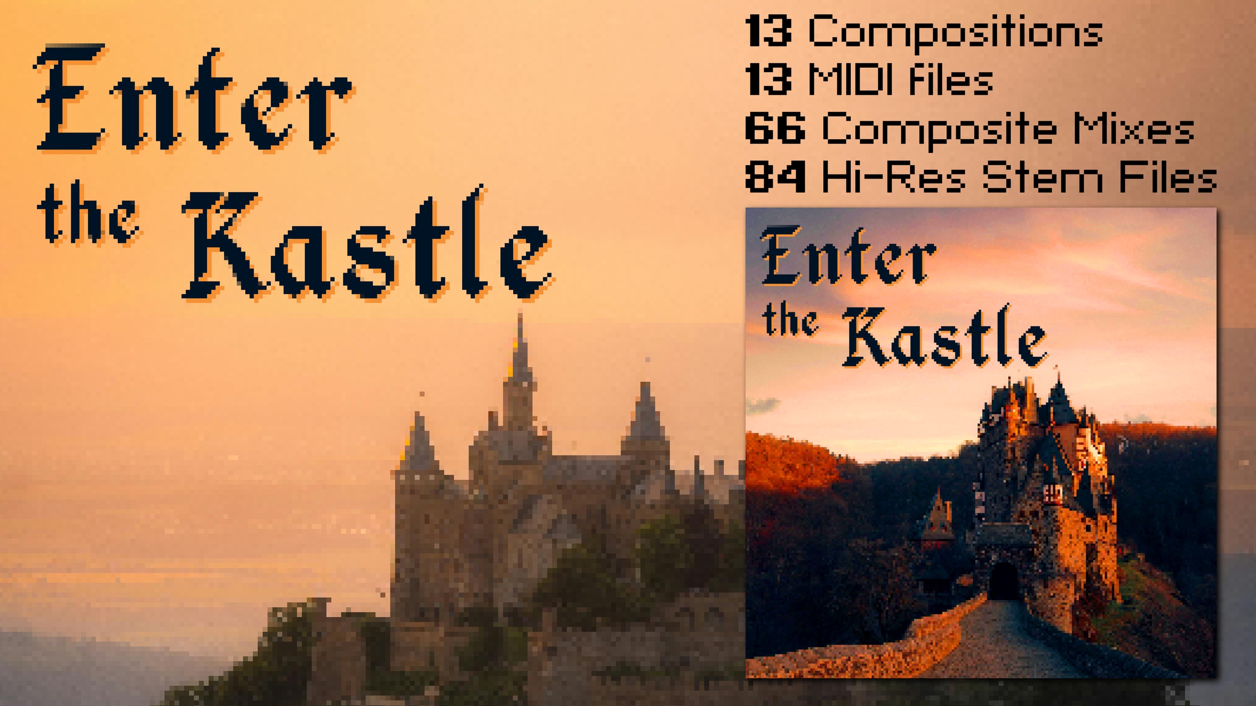 Media 1 for listing Enter the Kastle | Chiptune Soundtrack