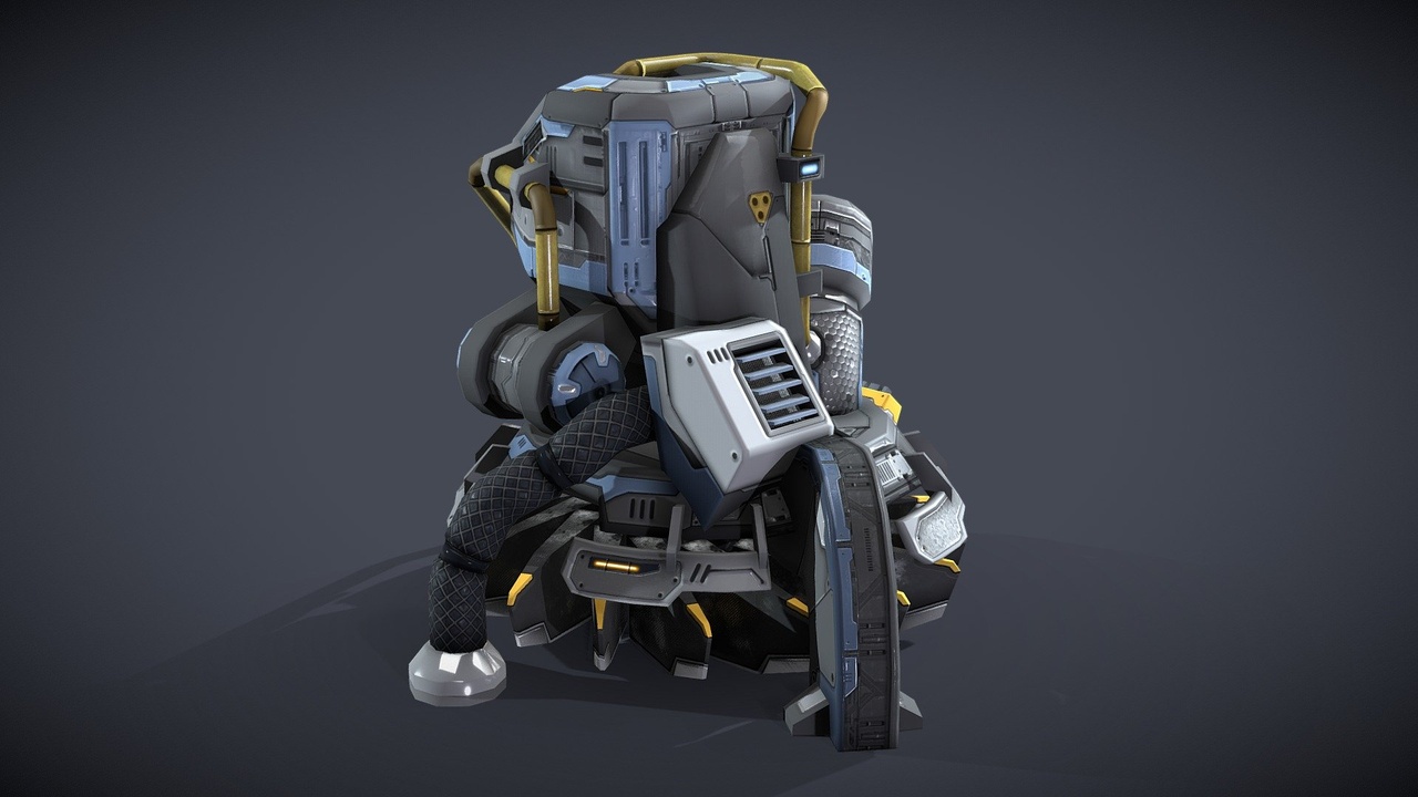 Media 1 for listing VR SciFi Building 04 - Animated