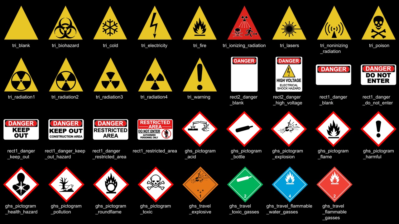 Media 1 for listing Modern Hazard Signs
