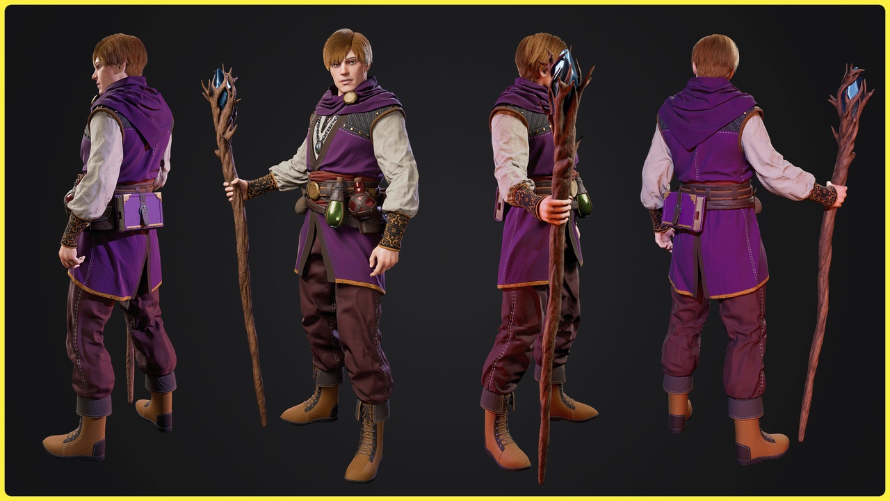 Media 1 for listing Fantasy Characters Bundle