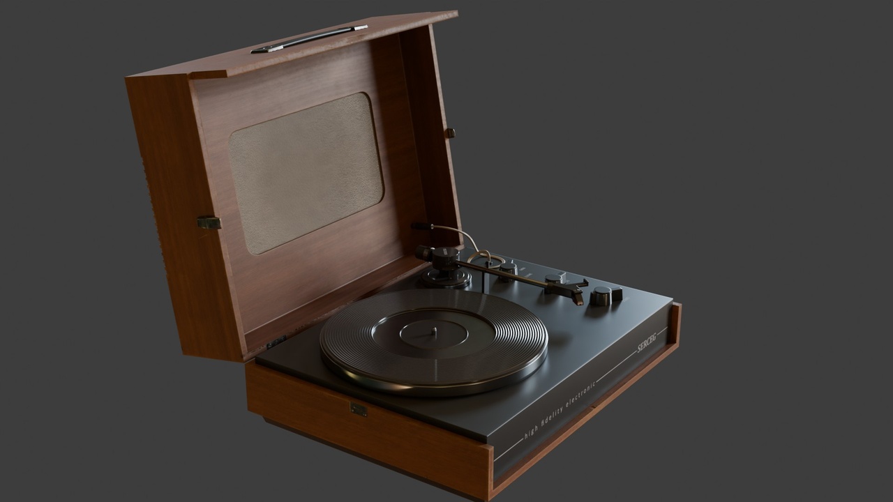 Media 1 for listing Vintage Soviet Record Player