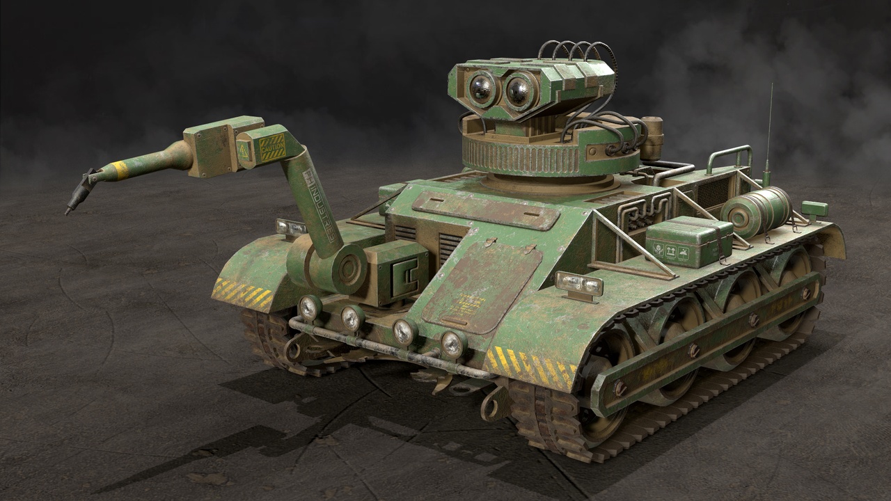 Media 1 for listing Robot Concept-3-Forest-Dirty