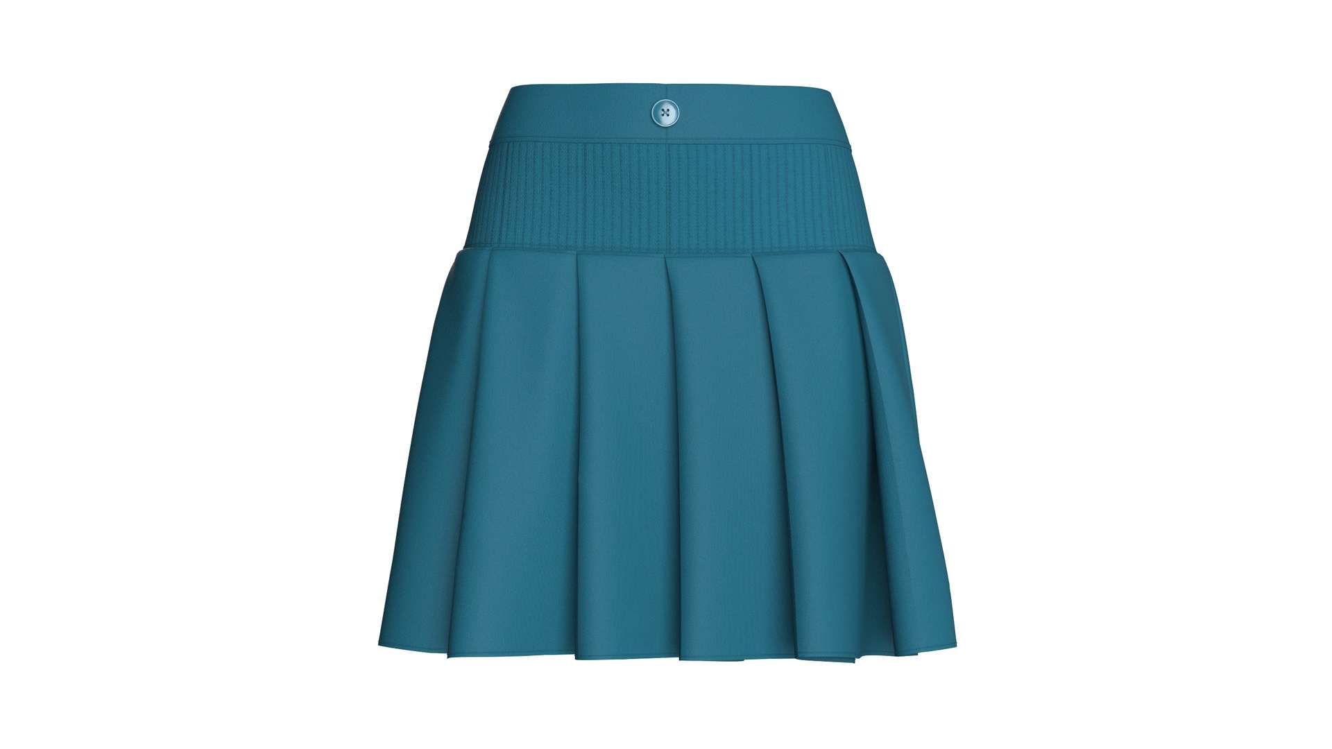 Media 1 for listing Girls Ribbed Waisted Mini Skirt | High Poly