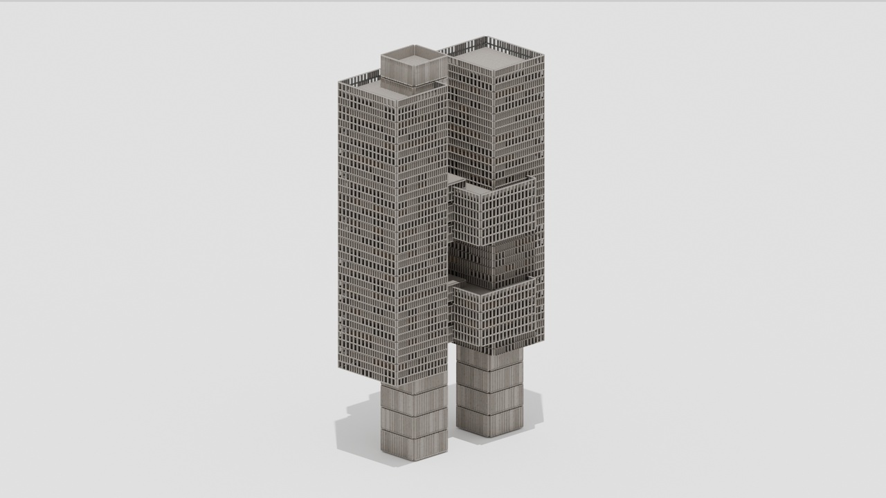 Media 1 for listing Brutalist Tower Building 12
