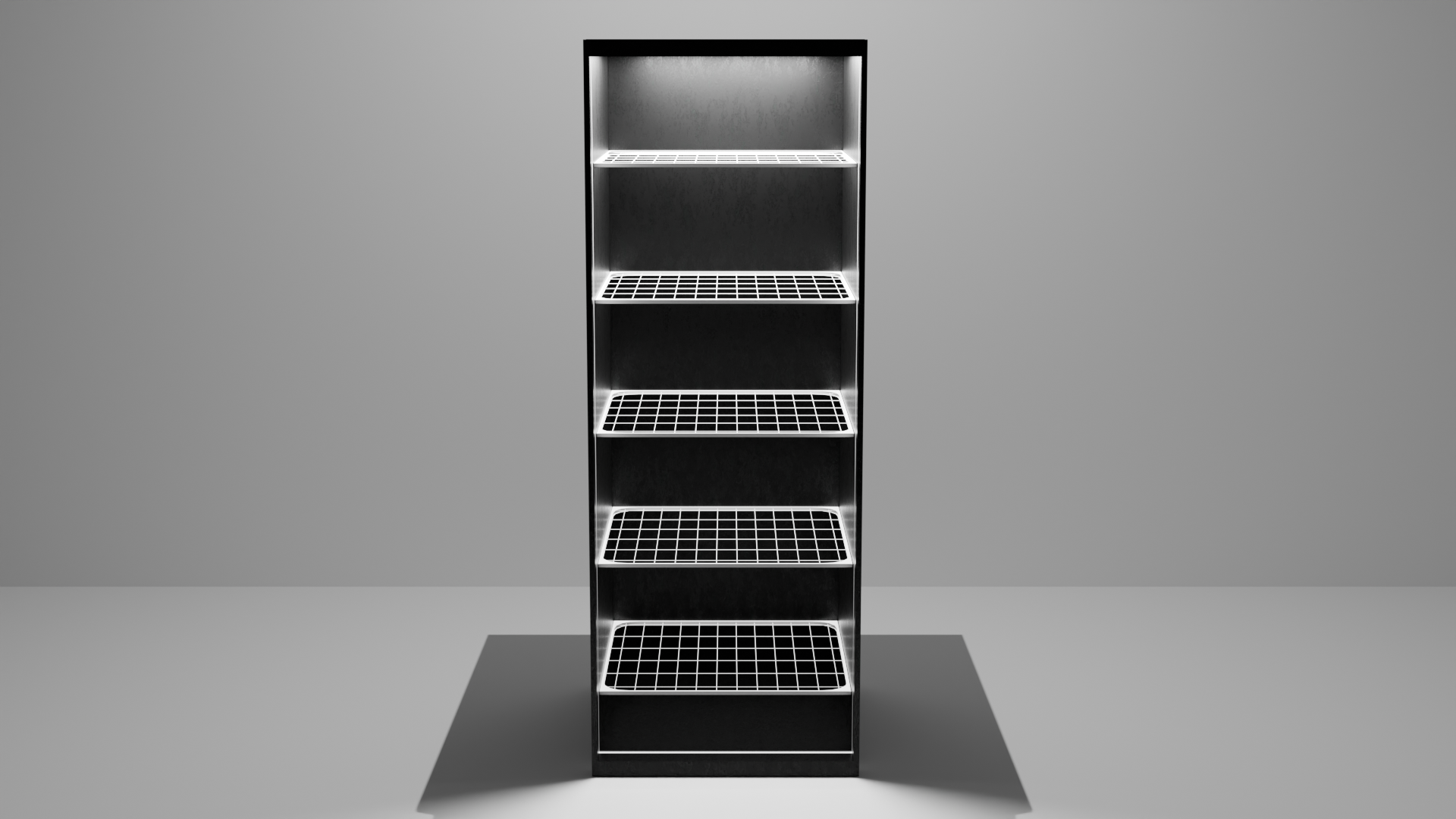 Modern Commercial Glass Door Display Fridge - PBR - 3D Asset | Fab