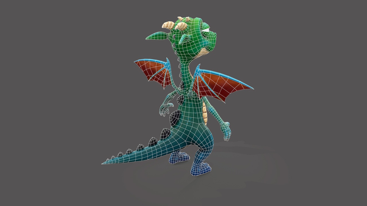 Media 1 for listing Dragon Stylized