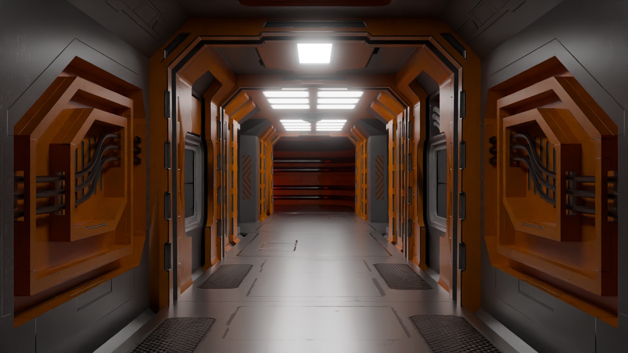 Media 1 for listing Sci-fi Corridor Modular