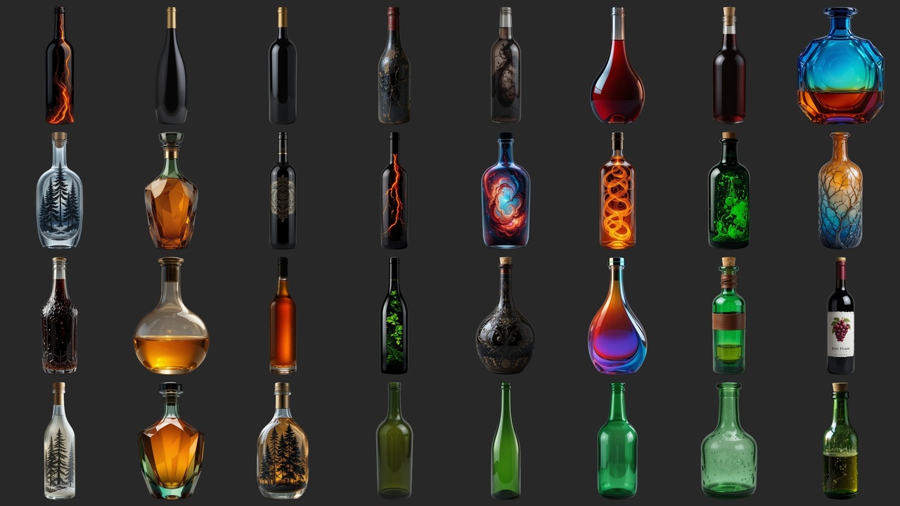 Media 1 for listing 150 Bottles - Icons