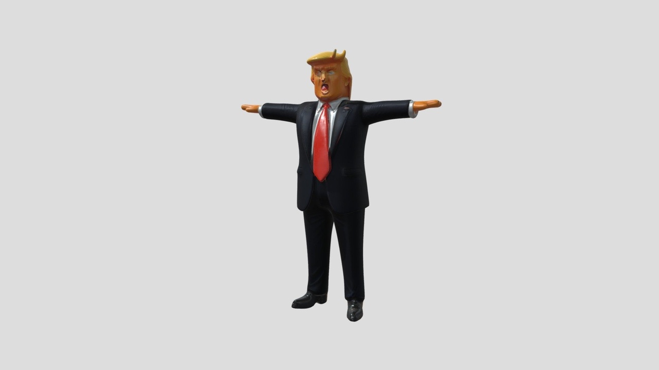 Media 1 for listing Donald Trump T-pose