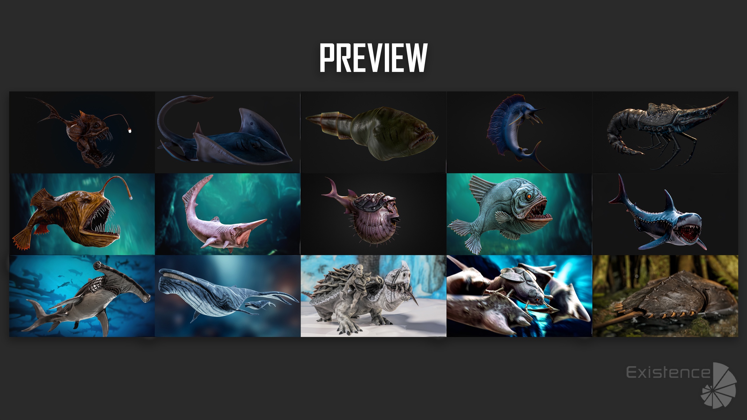 Media 1 for listing 15 In 1 Bundle - Underwater Creature Fish