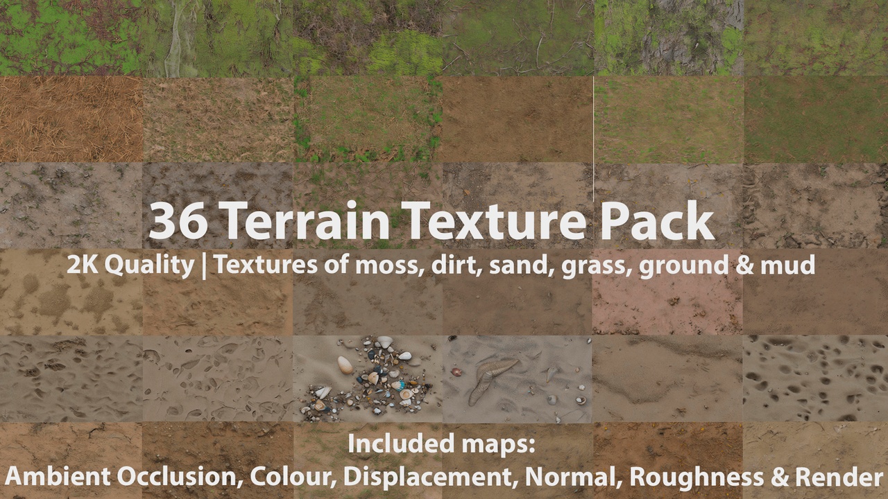 出品36 Terrain Texture Packのメディア1