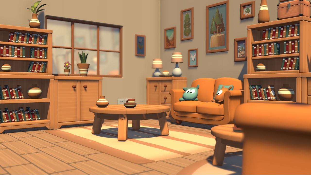 Media 1 for listing Cozy Cartoon World Living Room