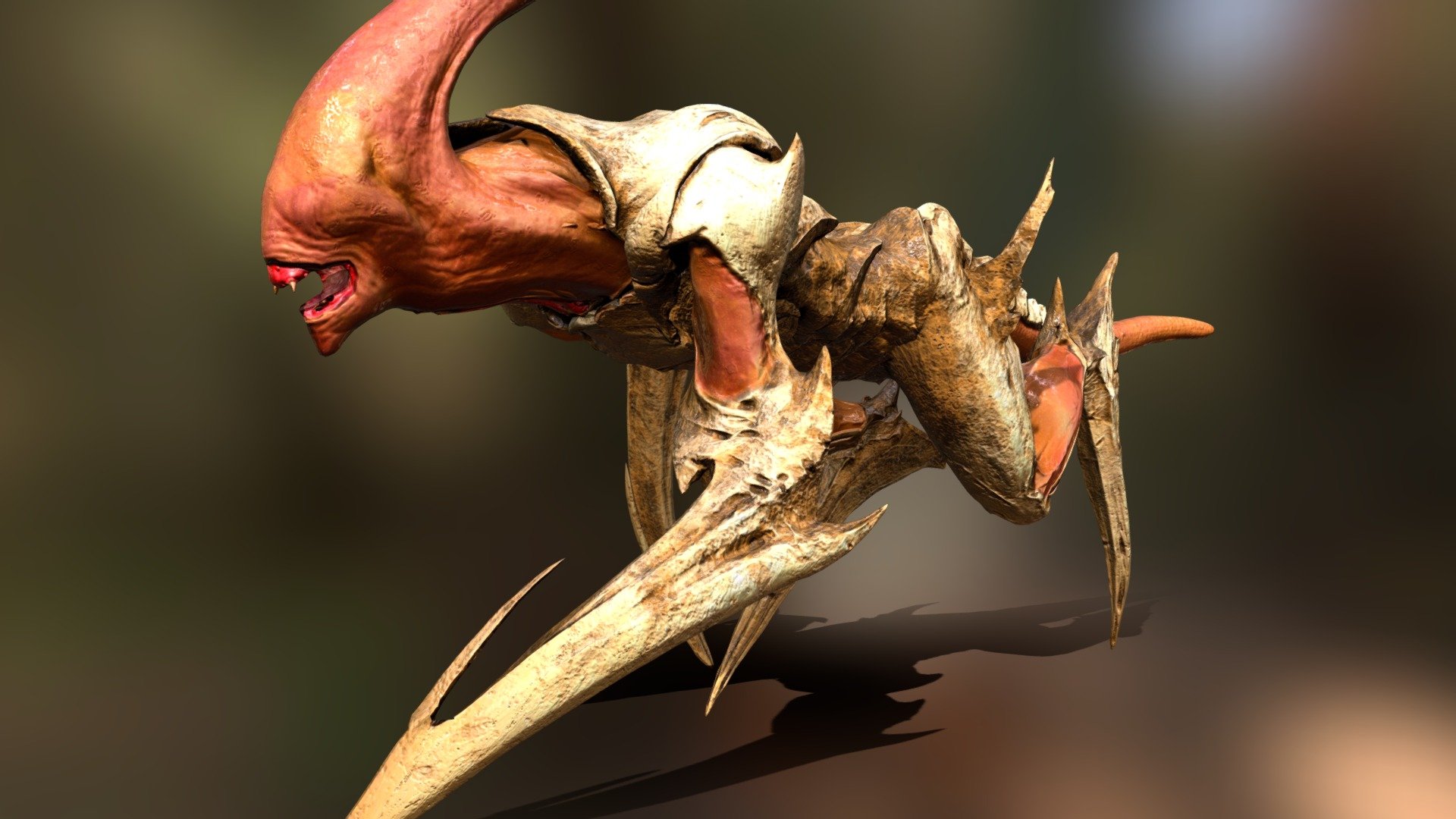 Scytheer Alien monster | Fab