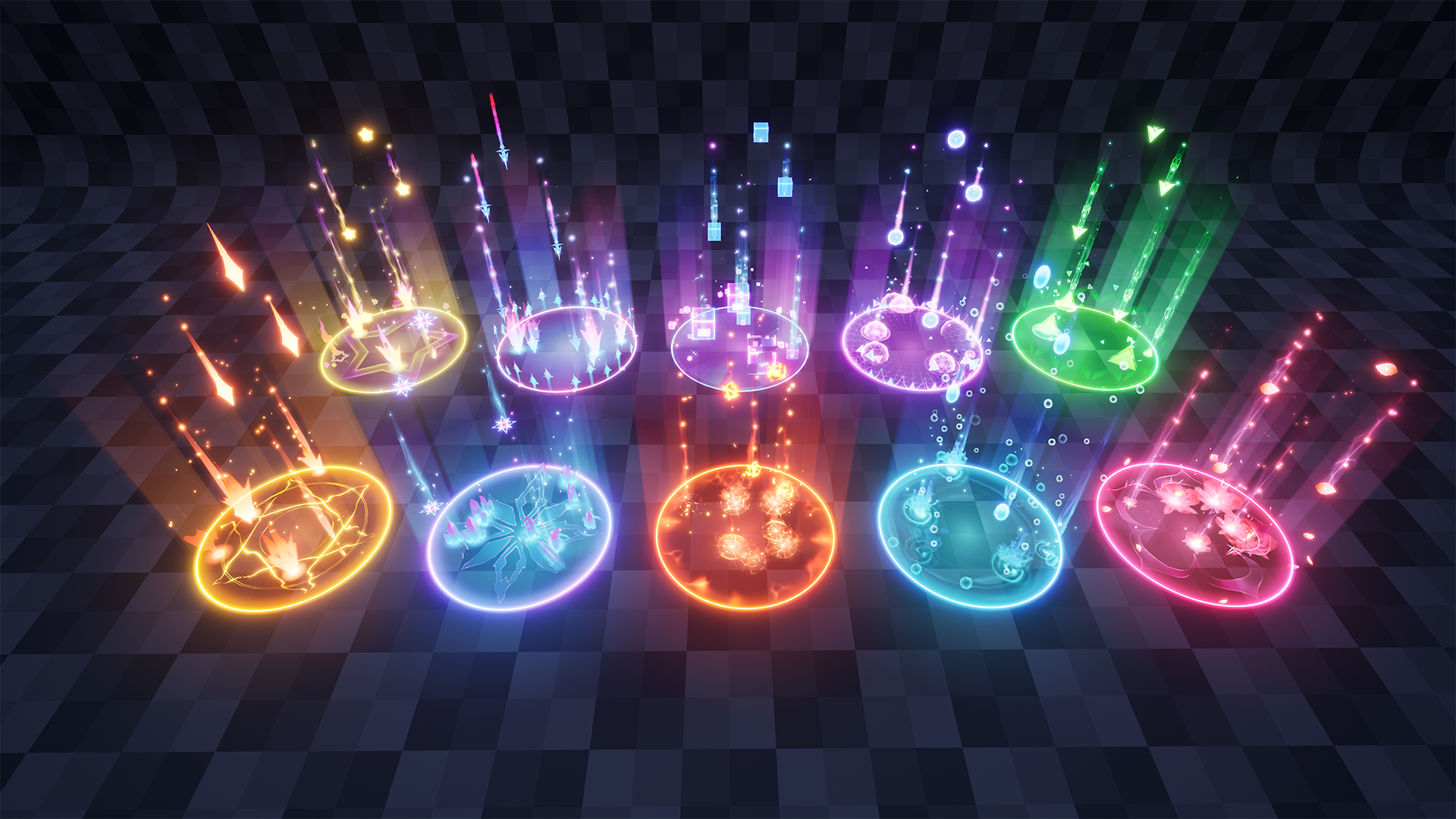 Elemental Rain Effect | Fab