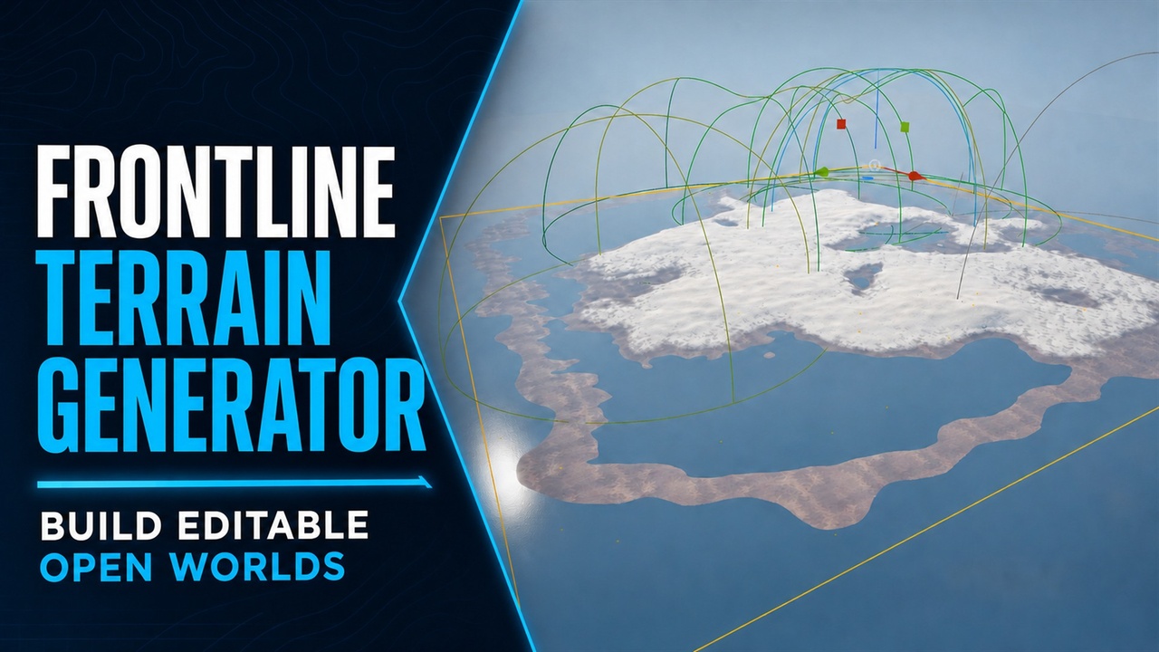 Media 1 for listing Frontline Terrain Generator – Editor Tool
