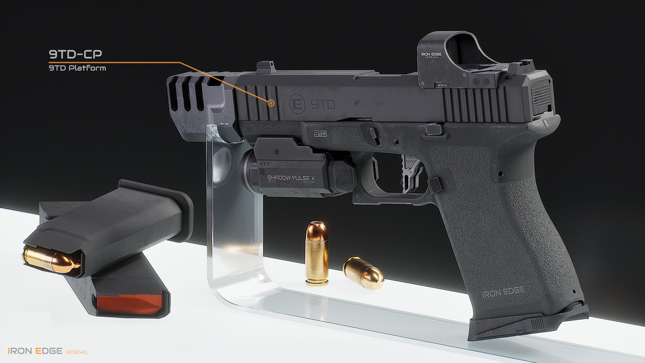 Media 1 for listing IE Pro Kit – Compensated Pistol – 9TD-CP