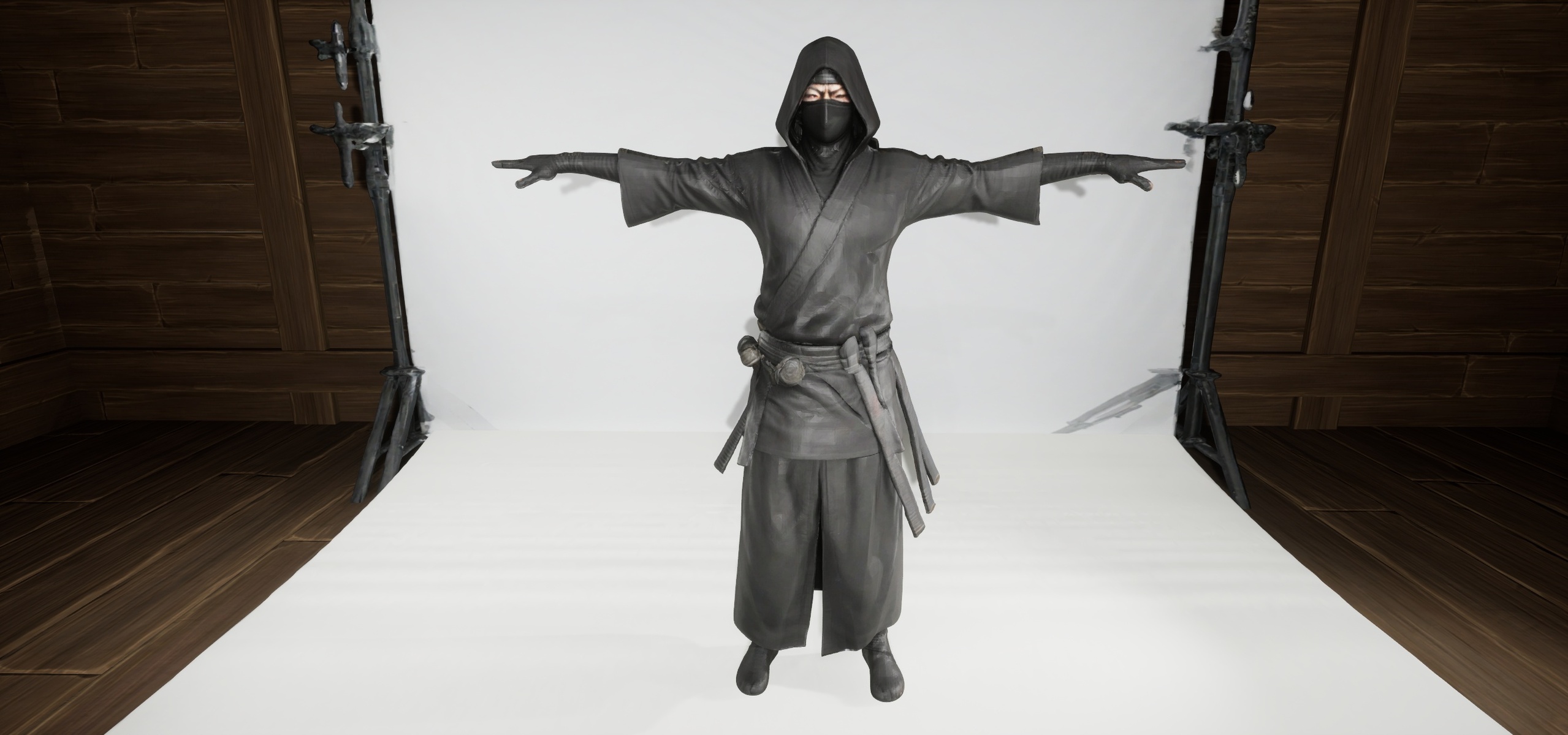Custom Ninja Rigs Ninja Character - Ready To Rig | Fab