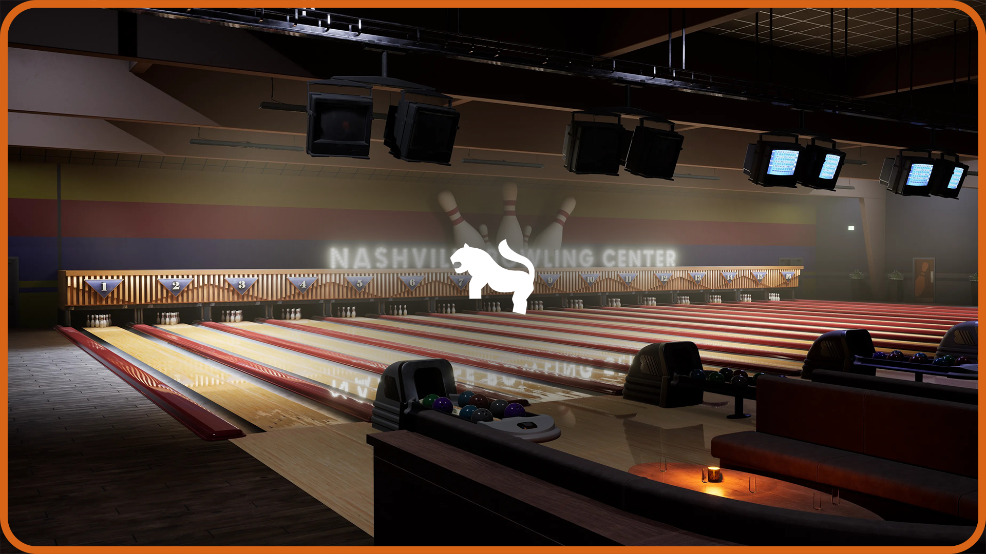 Bowling Alley ( Bowling Alley Alley Street Interior Interior 3D Bowling ...
