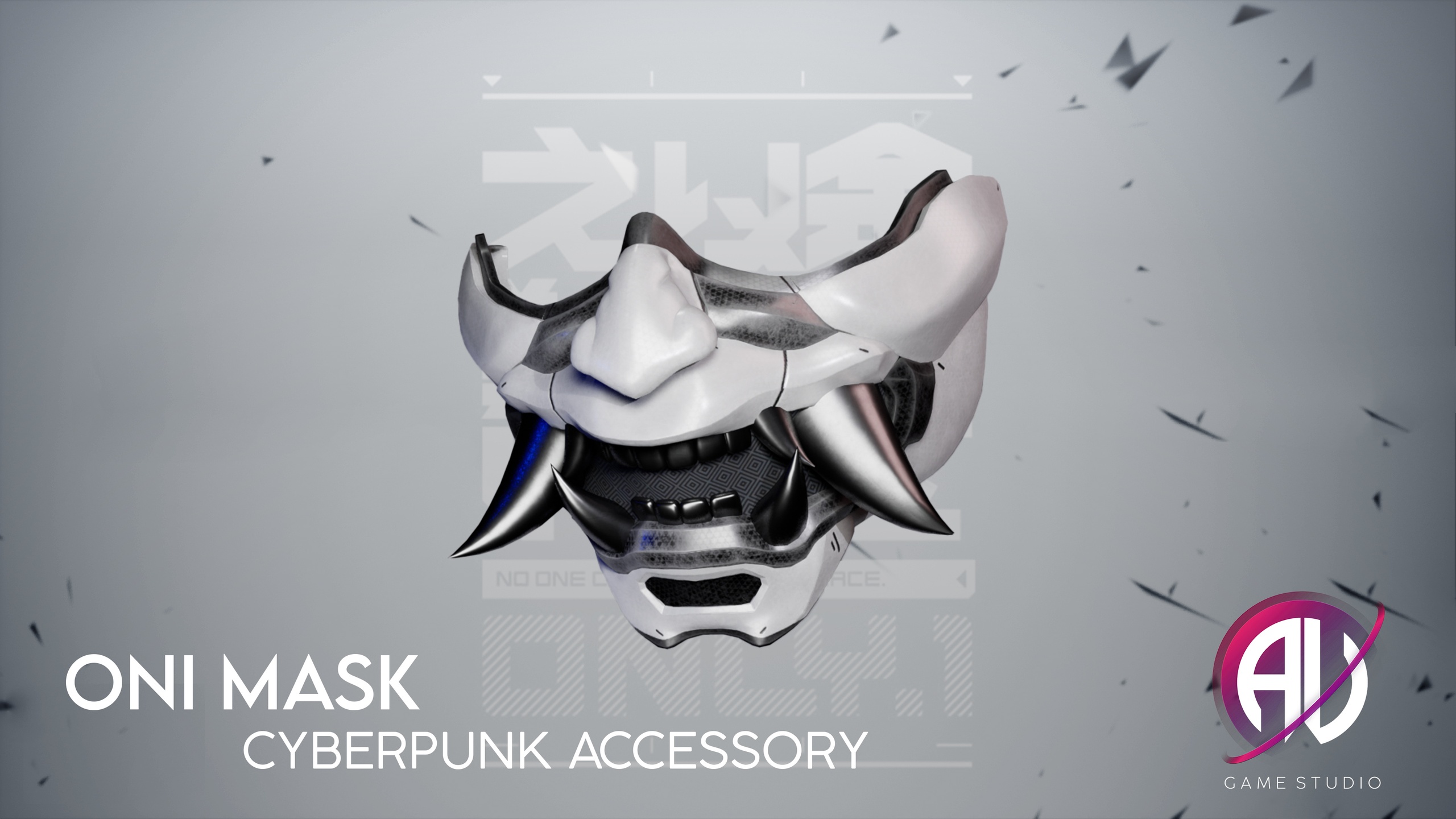 Medios 1 para el artículo Cyberpunk Oni Mask