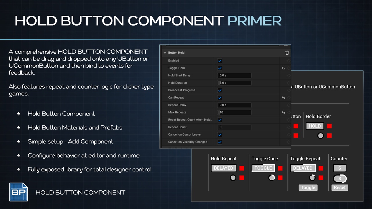 Media 1 for listing Button Hold Component Primer