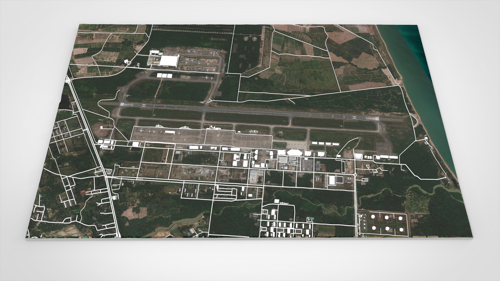 Media 1 for listing U-Tapao Rayong Pattaya International Airport 3D Model