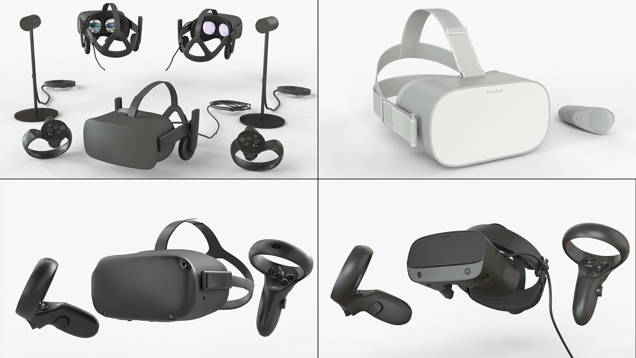Oculus Collection All headsets and controllers Fab