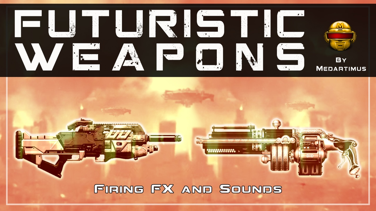 Media 1 for listing Futuristic Weapons Firing FX with Sounds