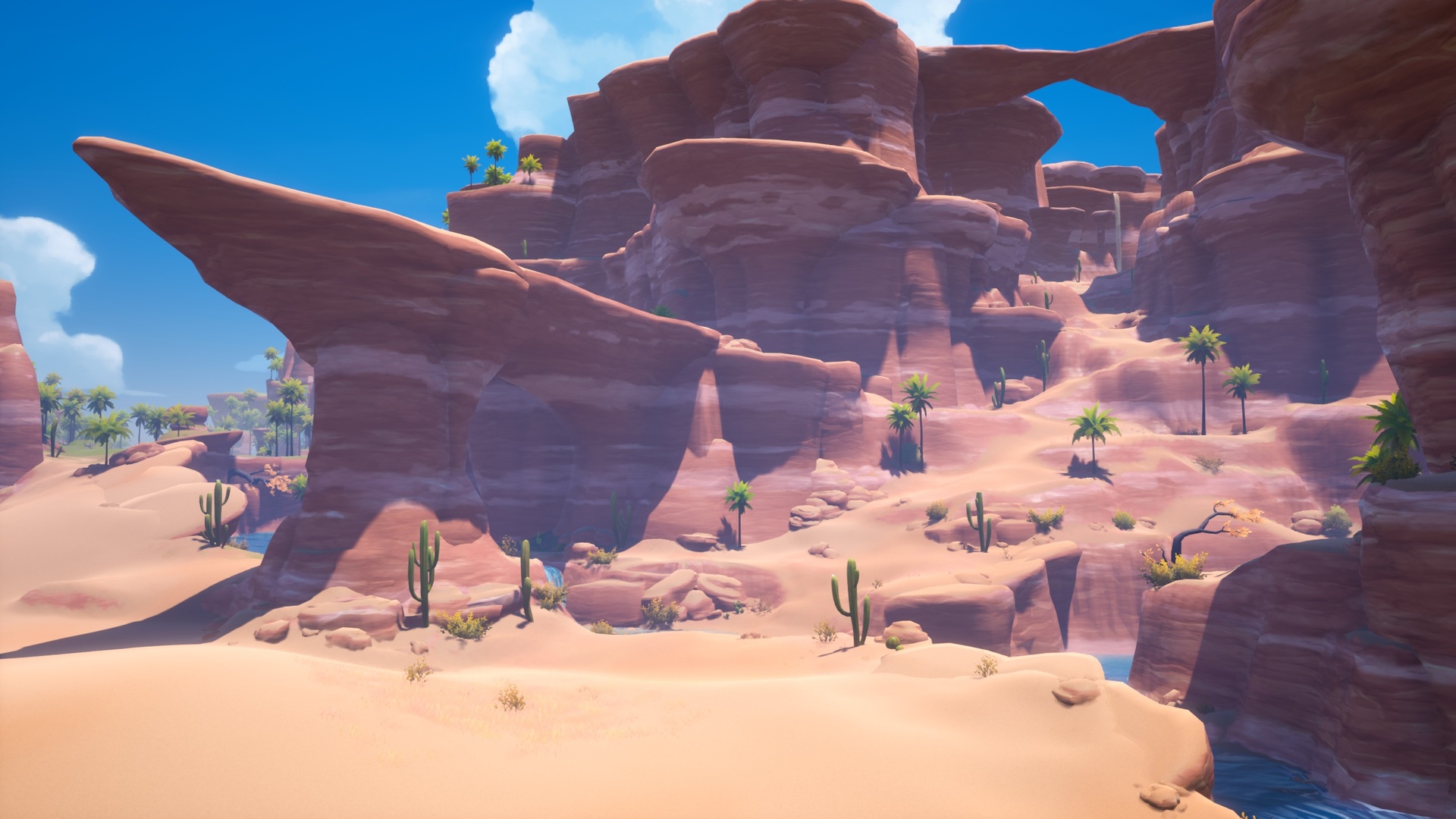 Media 1 for listing Stylized Desert | Oasis Nature Environment