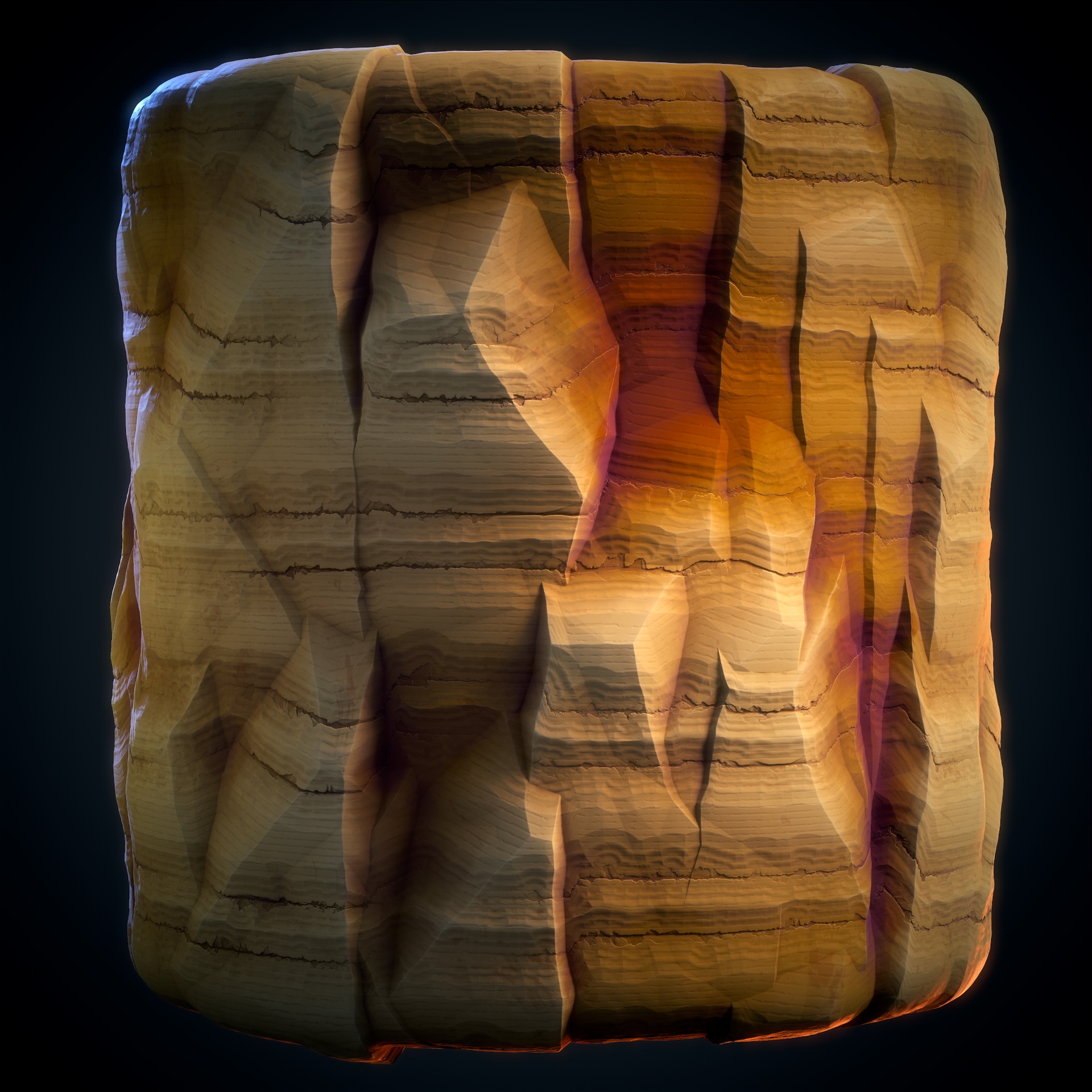 Media 1 for listing Cliff (Stylized) Texture & Material Vol. 02