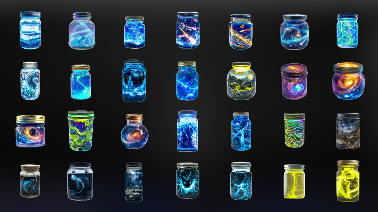 Media 1 for listing Magic Jars - Icon Pack