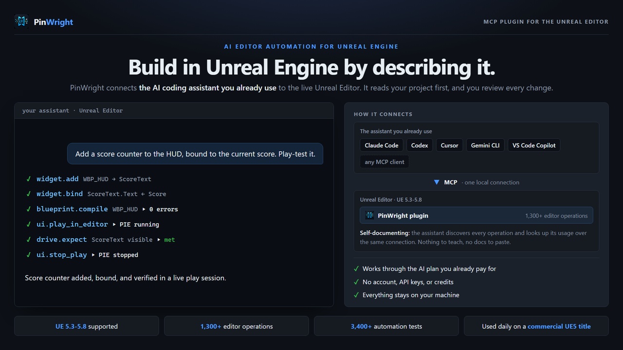 Media 1 for listing PinWright - AI Editor Assistant