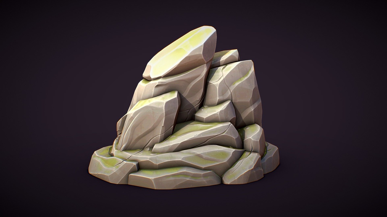 Media 1 for listing Stylized Rock 🪨