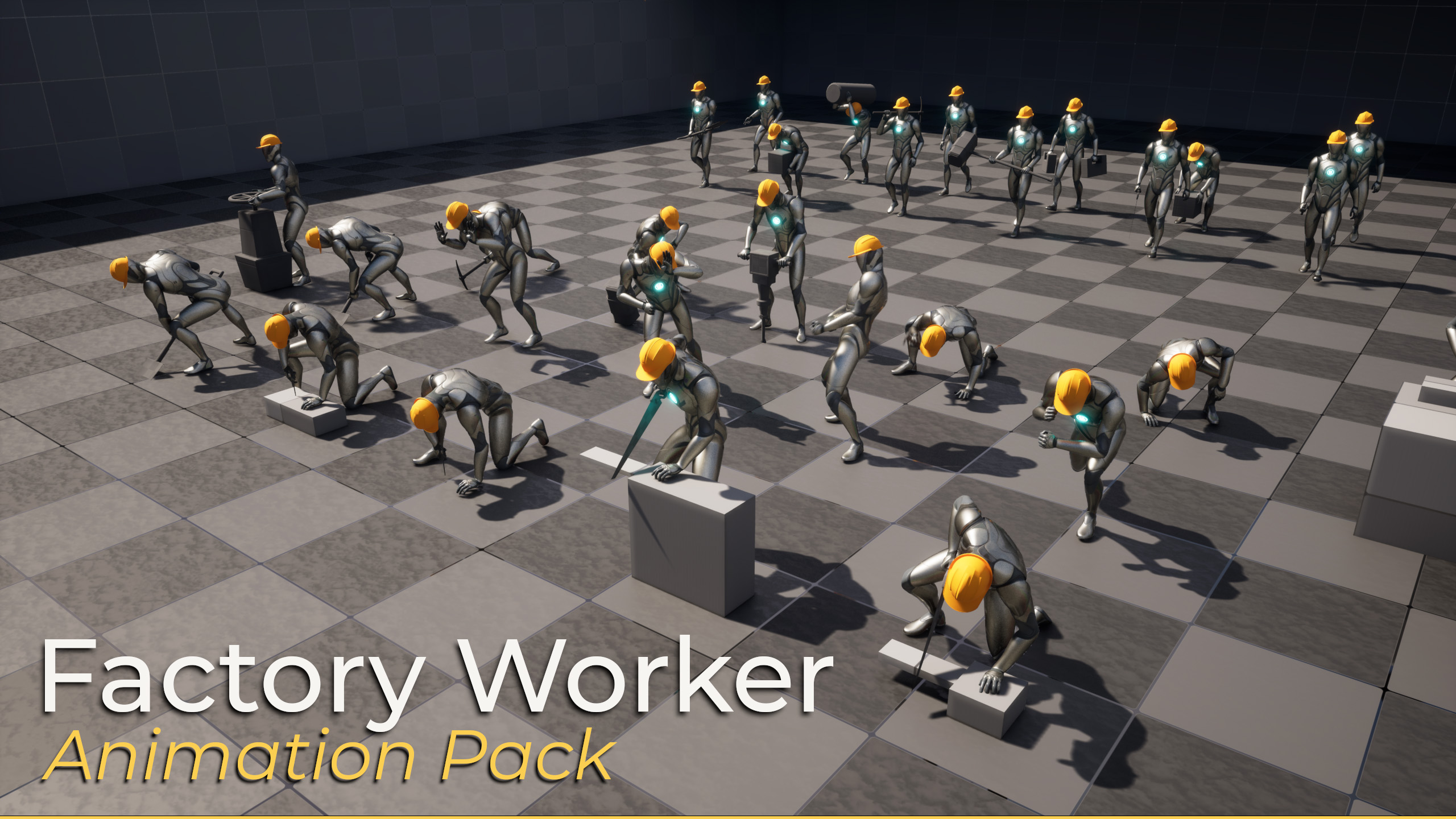 Factory Worker Animations | Fab