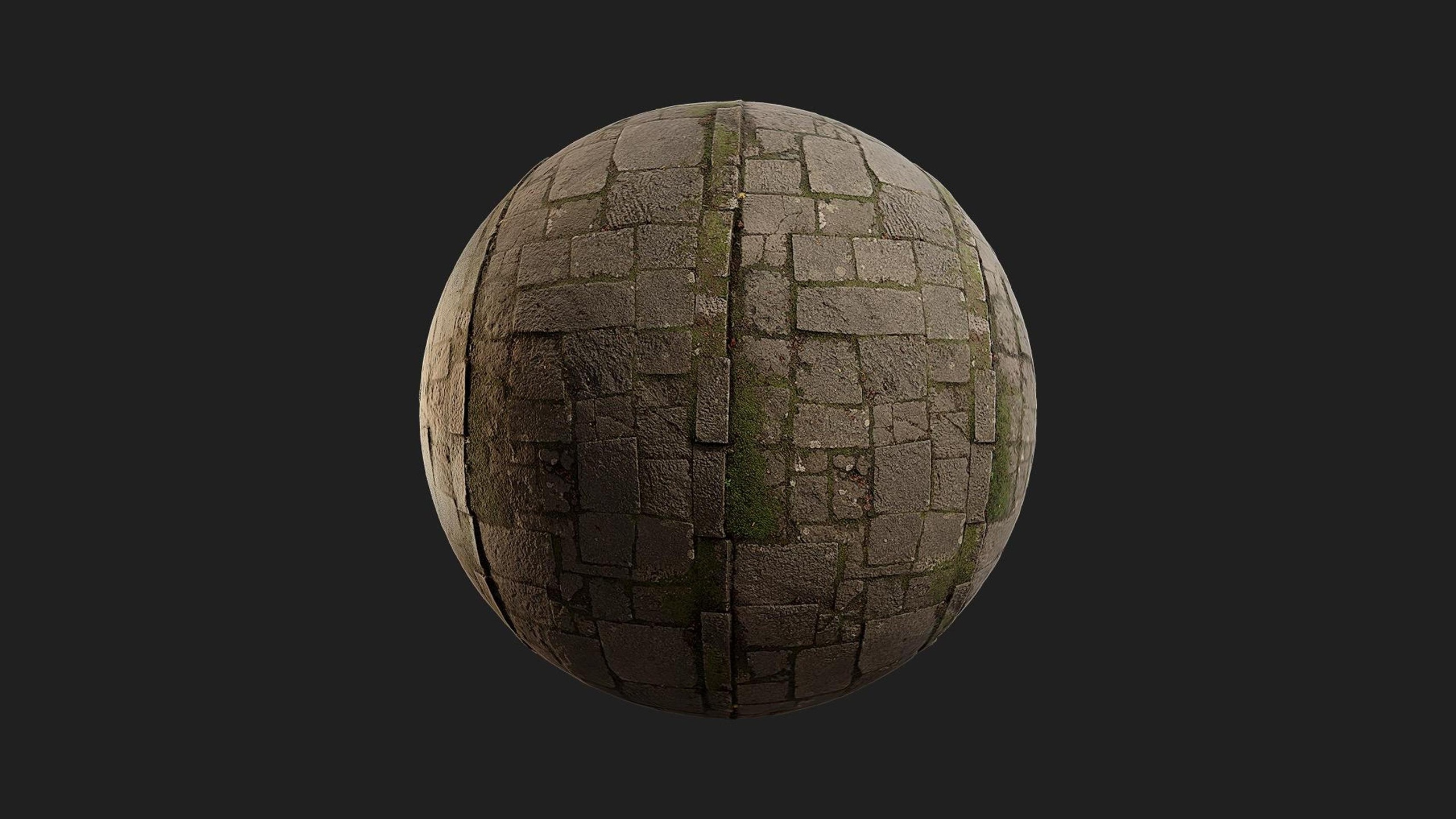 Media 1 for listing Mossy Stone Walkway
