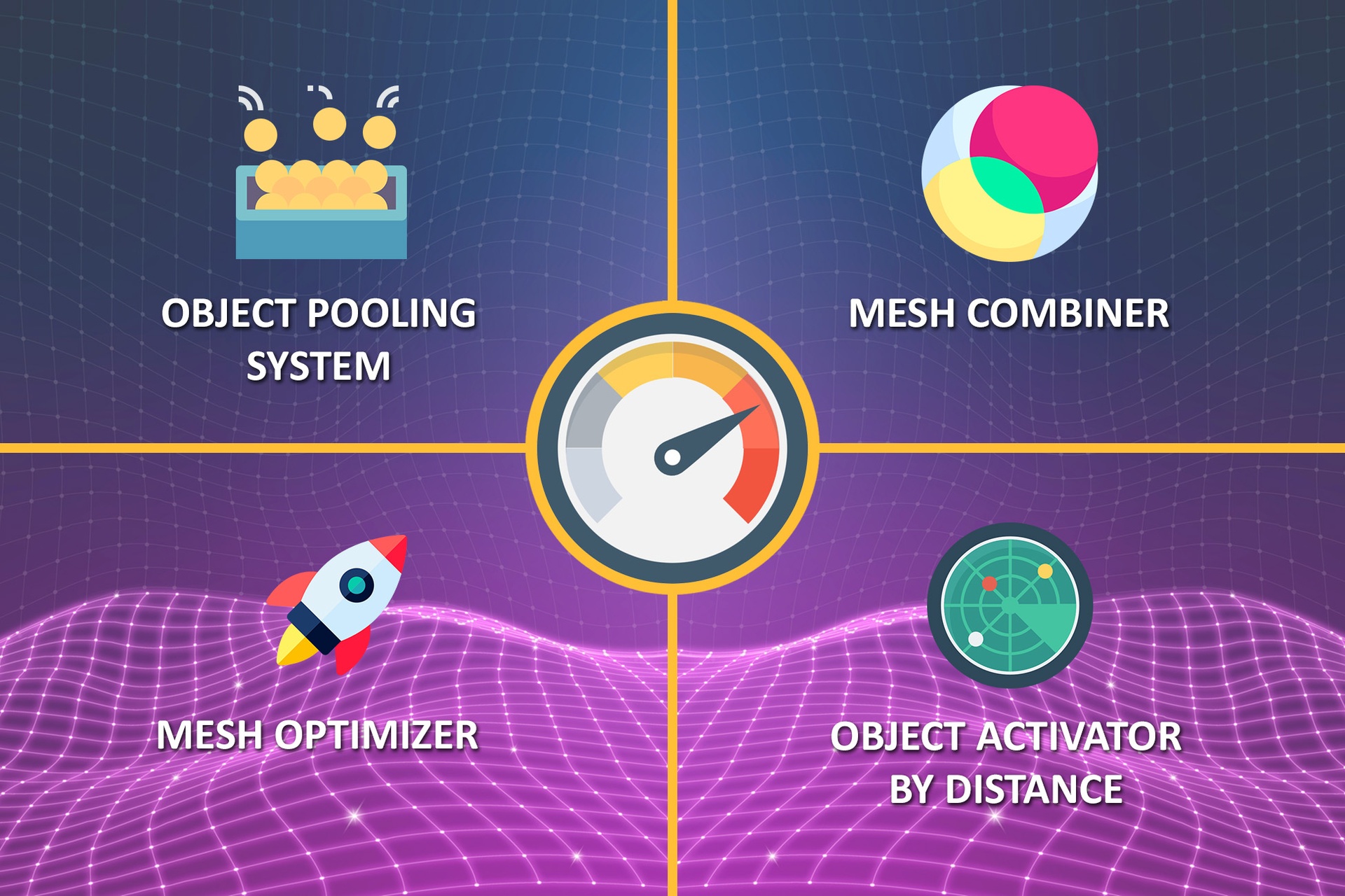 Mesh Science Tool 4 Optimization Tools in 1: Mesh Combiner Baker + Mesh Optimizer ...