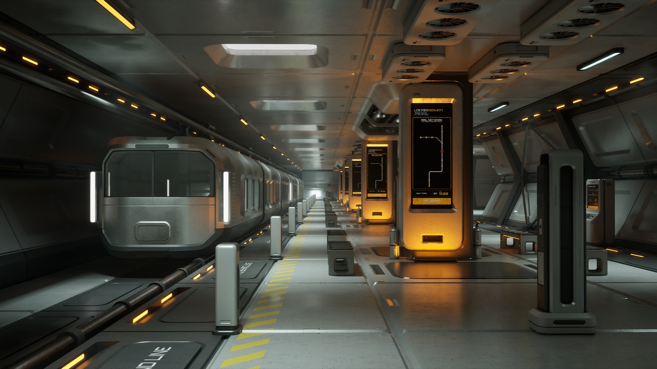 Media 1 for listing Modular Sci-Fi Train Station
