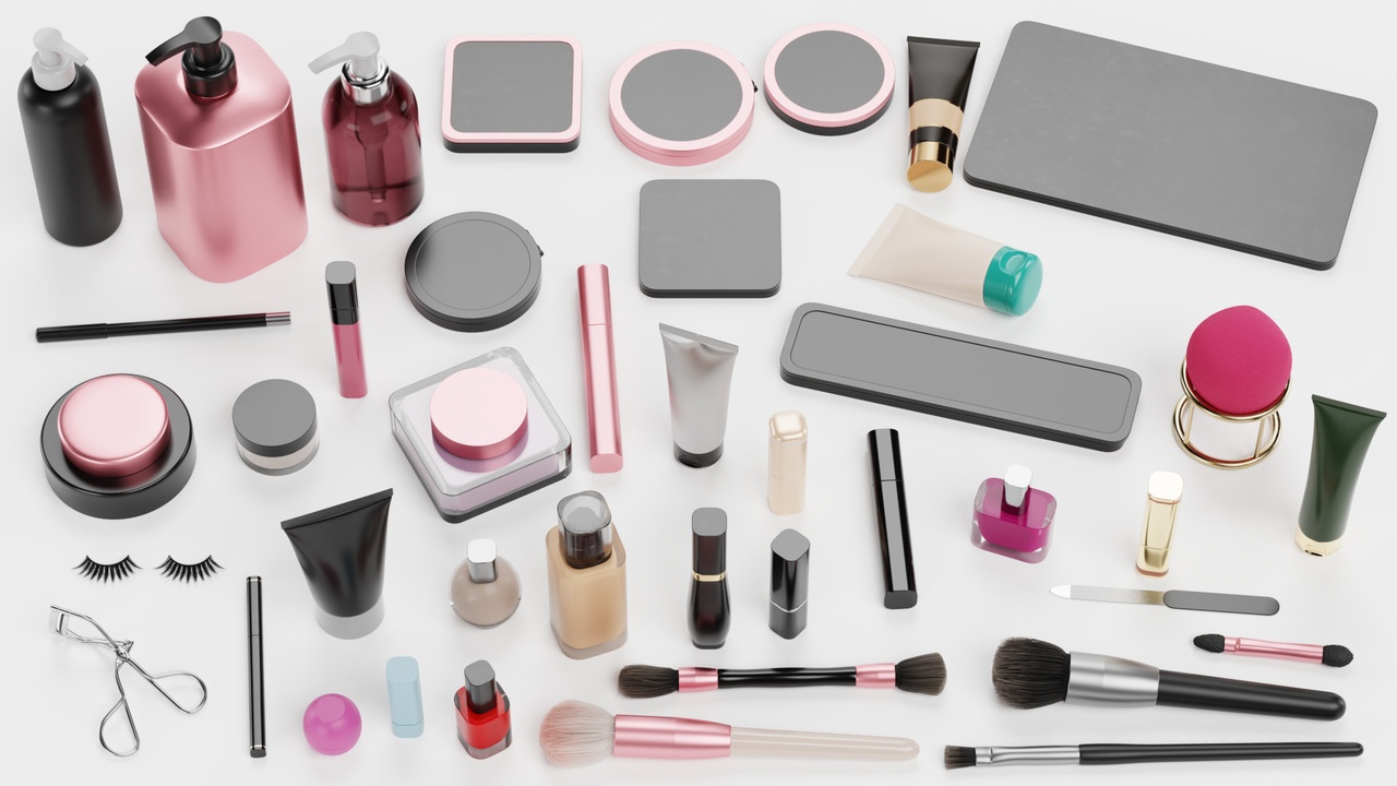 Media 1 for listing Cosmetics Containers - 43 Makeup Packaging and Beauty Tools