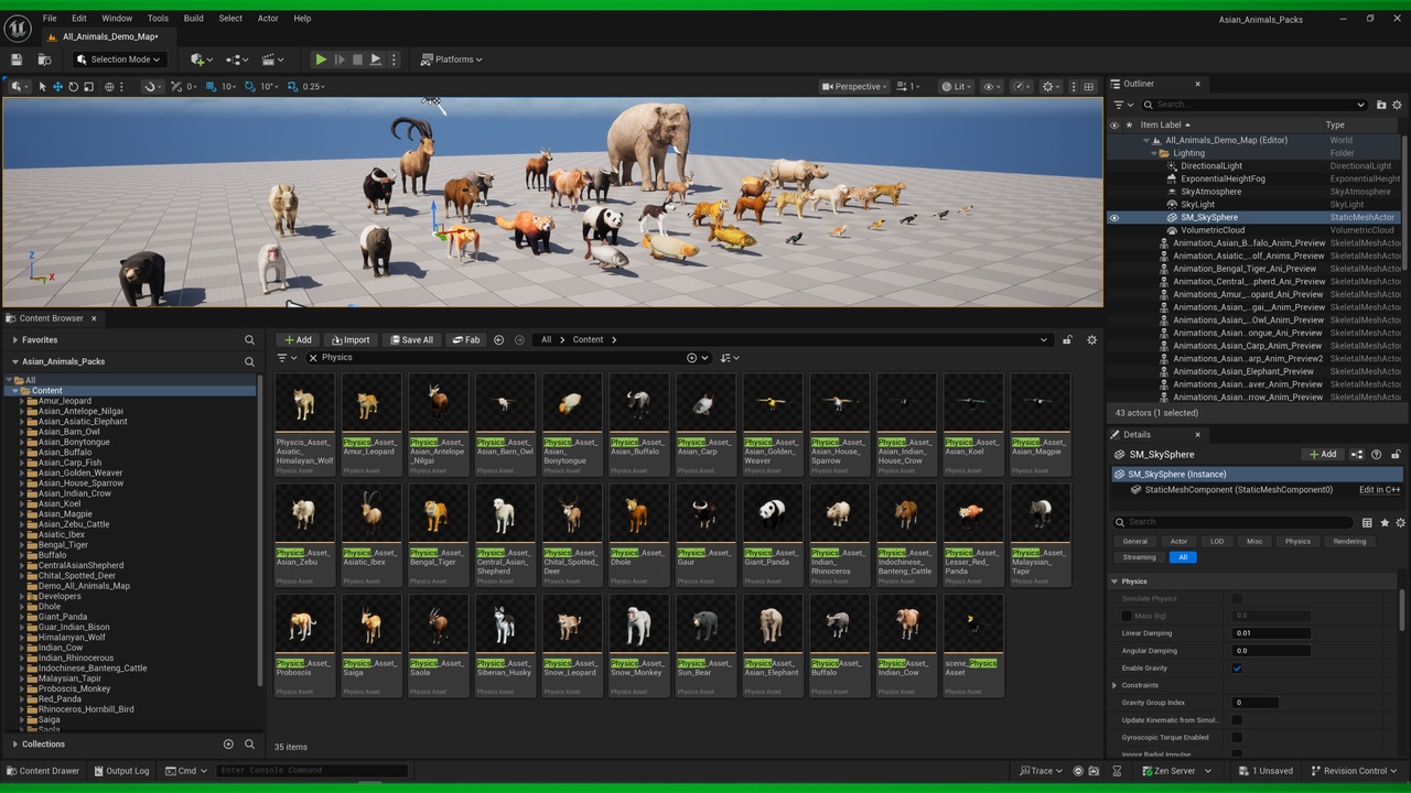Media 1 for listing Asian Animals Pack Bundle