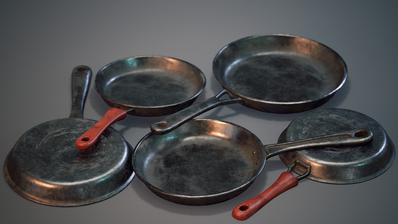 Media 1 for listing FREE - Pan Prop - Jade Alley - Asian Street Food Pack