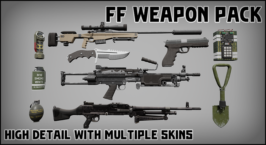 FF Weapon Pack | Fab