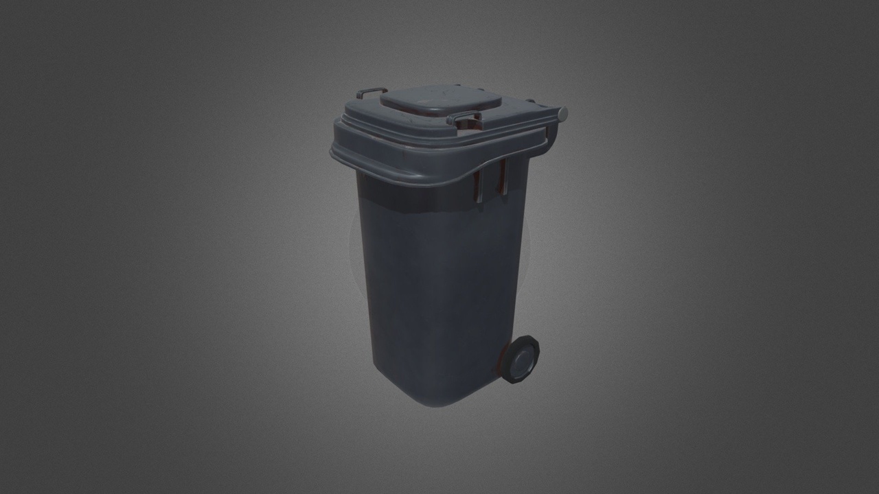 Media 1 for listing Trash Can 3D Model