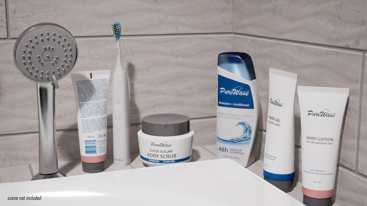 Media 1 for listing Bathroom Toiletries Pack