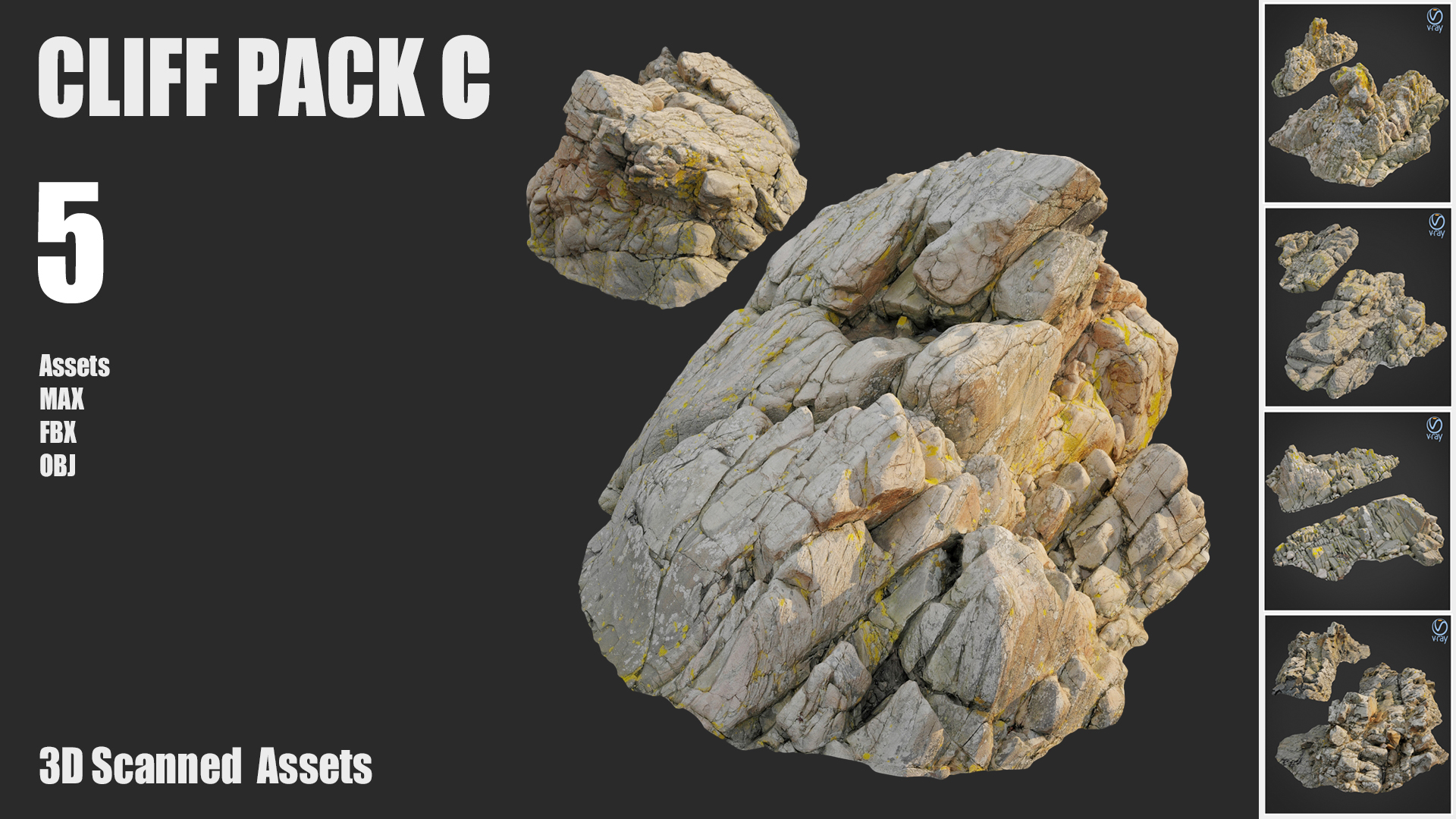 Cliff pack C bundle | Fab